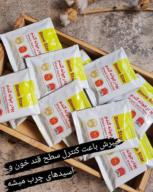 پودر جوانه گندم بین استار